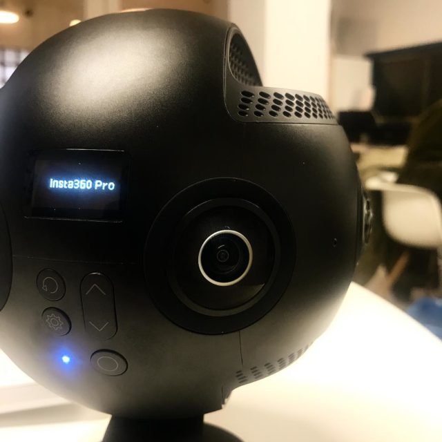 Cuckoo look who is at home! Recent aquisition @visionnaire.media #insta360pro camera. #inqualitywetrust #360videos #12k #virtualreality